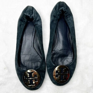 Tory Burch Suede Ballet Flats Size 6.5